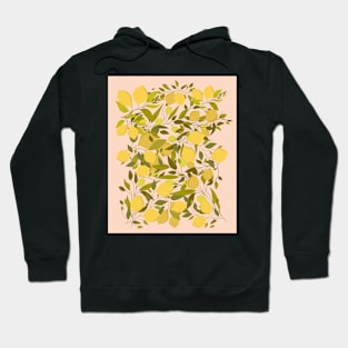 Lemons, peaches and grapes Hoodie